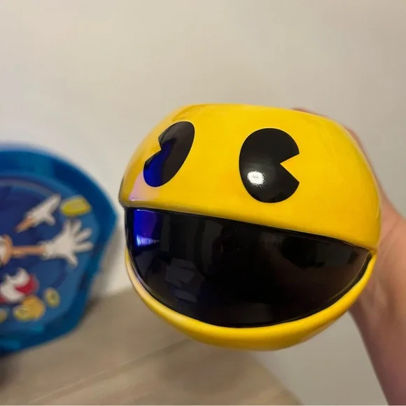 PAC-MAN big yellow ceramic coffee mug cup - Picture 2 of 9